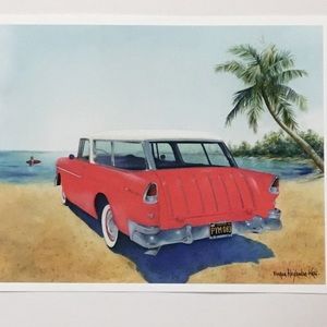 NOMAD AT THE SHORE Giclee print